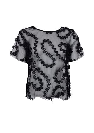 Black Colour - BCSwirl Bluse - Black